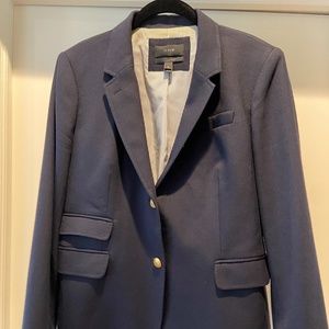 J. Crew navy blue wool Schoolboy blazer